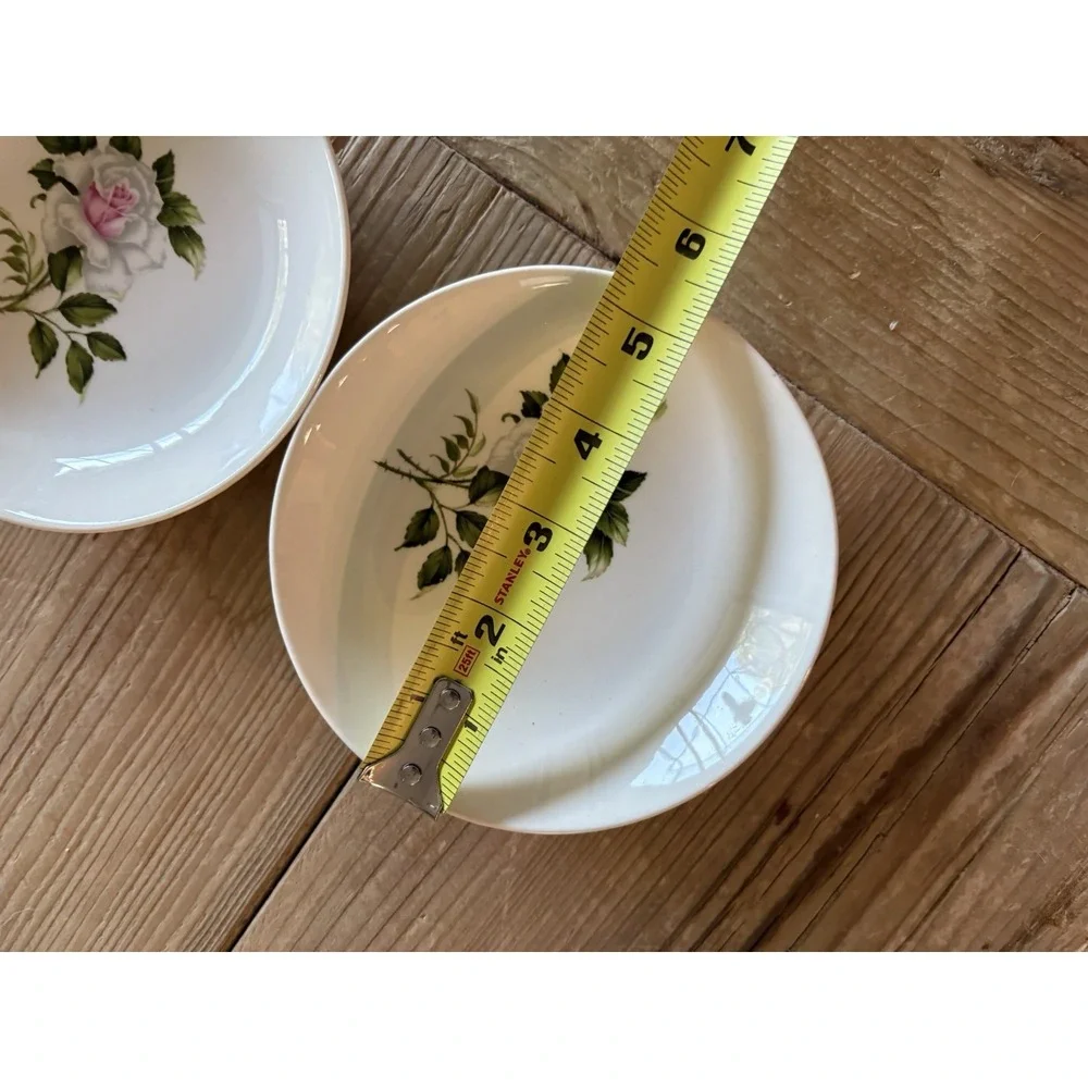 Set Of 4 CROOKSVILLE DELMAR MARIE QUEEN ROSE USA 5.5